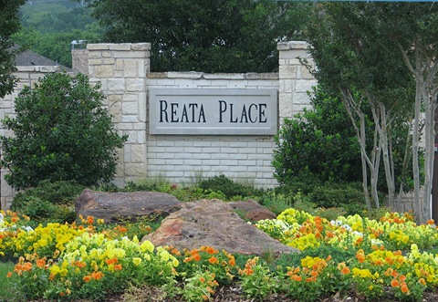 Reata Place Entrance